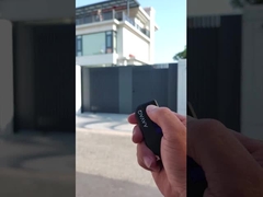 Waterproof Aluminium Entrance Gates T5/T6 / Adjustable Louvers  Aluminum Sliding Driveway Gates