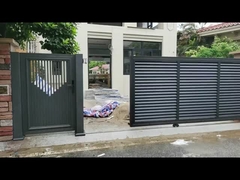 Customizable Custom Aluminium Gates Versatility In Height Black Aluminium Driveway Gates